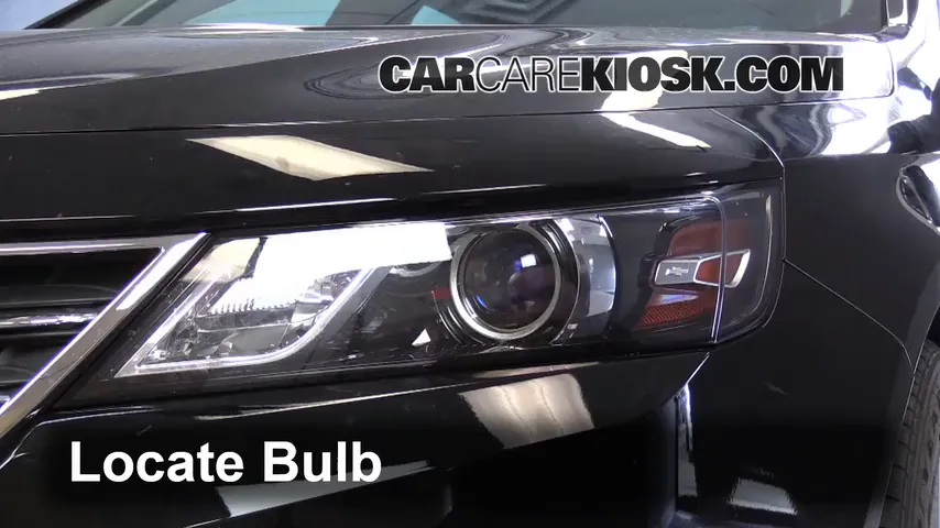 2014 Chevrolet Impala LT 3.6L V6 FlexFuel Lights Daytime Running Light (replace bulb)